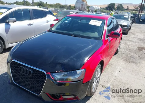 2013 Audi A4 2.0T Premium из США, поврежденный, VIN WAUAFAFL2DA120471